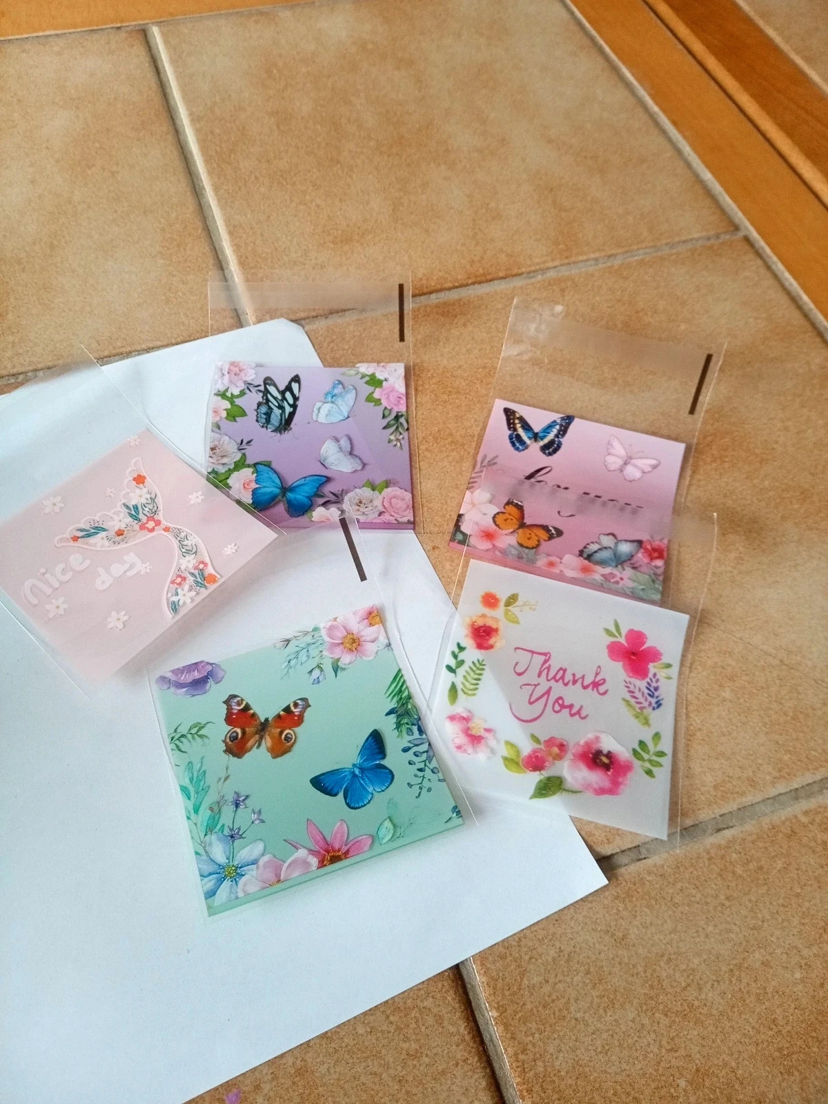 Oorbellen As de Coeur en As de Carreau in Miyuki delica-kralen – photo 5